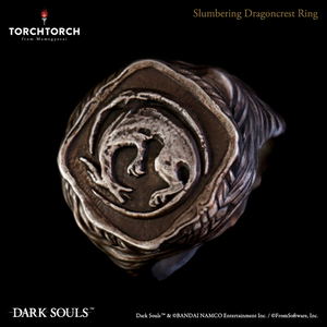 Dark Souls × TORCH TORCH Ring Collection: Slumbering Dragoncrest Men's Ring (No. 17)_