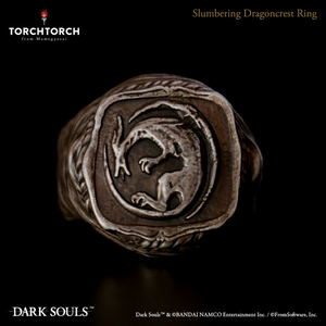 Dark Souls × TORCH TORCH Ring Collection: Slumbering Dragoncrest Men's Ring (No. 17)_