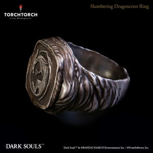 Dark Souls × TORCH TORCH Ring Collection: Slumbering Dragoncrest Men's Ring (No. 17)_