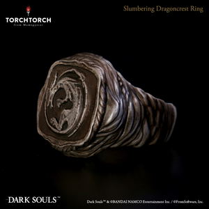 Dark Souls × TORCH TORCH Ring Collection: Slumbering Dragoncrest Men's Ring (No. 17)_