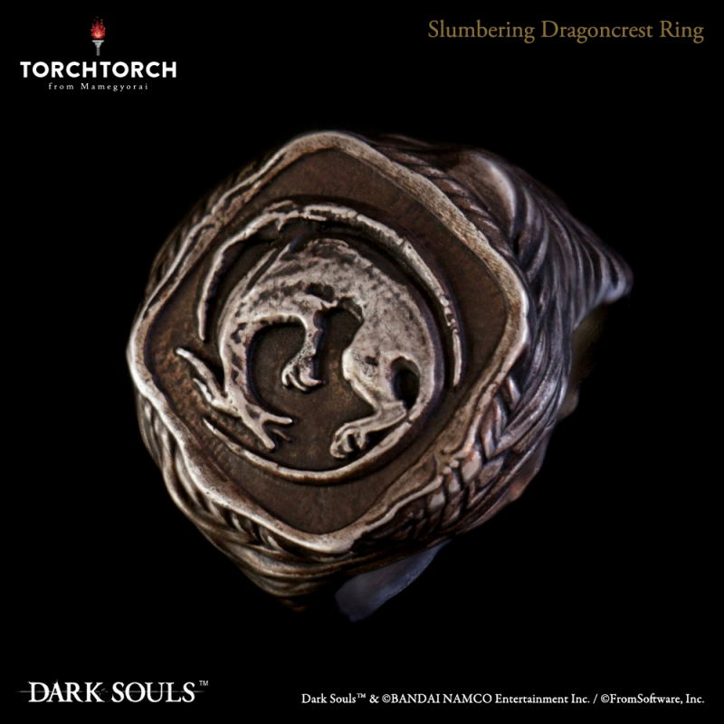 Dark Souls × TORCH TORCH Ring Collection: Slumbering Dragoncrest Men's ...
