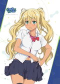 How Heavy Are the Dumbbells You Lift? Original Illustration B2 Wall Scroll: Sakura Hibiki thumbnail 2