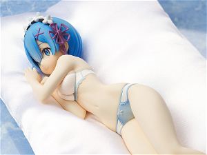 KD Colle Re:Zero -Starting Life in Another World- 1/7 Scale Pre-Painted Figure: Rem 'Sleep Sharing' Blue Lingerie Ver.