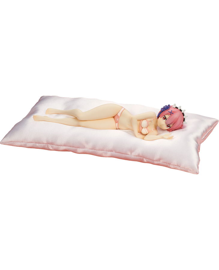 KD Colle Re:Zero -Starting Life in Another World- 1/7 Scale Pre-Painted Figure: Ram 'Sleep Sharing' Pink Lingerie Ver. image 1