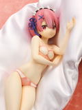 KD Colle Re:Zero -Starting Life in Another World- 1/7 Scale Pre-Painted Figure: Ram 'Sleep Sharing' Pink Lingerie Ver. thumbnail 8