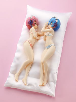 KD Colle Re:Zero -Starting Life in Another World- 1/7 Scale Pre-Painted Figure: Ram 'Sleep Sharing' Pink Lingerie Ver._