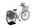 Little Armory LM006 1/12 Scale Model Kit: School Bike (Specified Defense School) Silver thumbnail 2