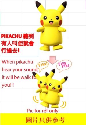 Pocket Monsters: Mini Interactive Pikachu