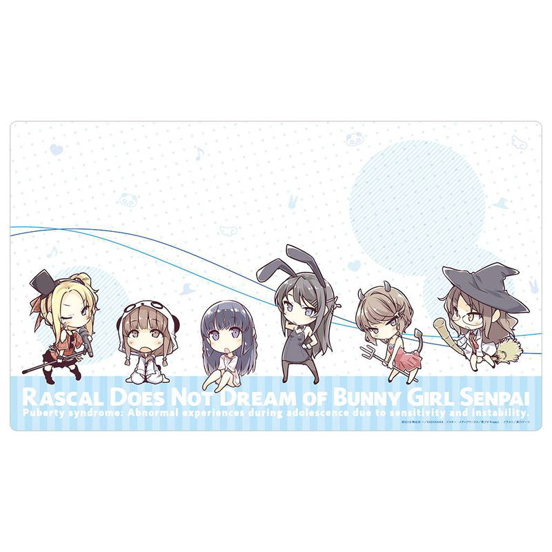 Seishun Buta Yaro wa Bunny Girl-senpai no Yume wo Minai Rubber Mat Mini Character image 1