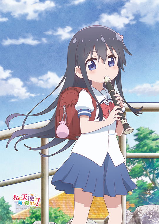 Watashi ni Tenshi ga Maiorita! Original Illustration B2 Wall Scroll: Hana Shirosaki image 2