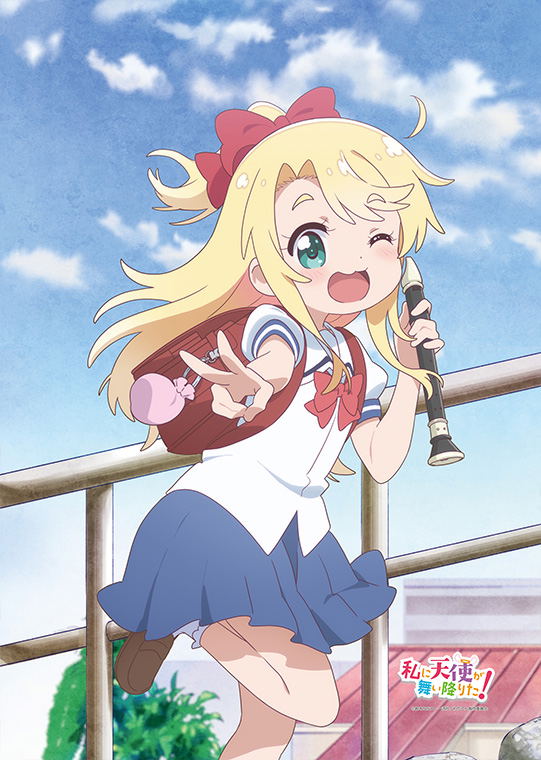 Watashi ni Tenshi ga Maiorita! Original Illustration B2 Wall Scroll: Noah Himesaka image 2