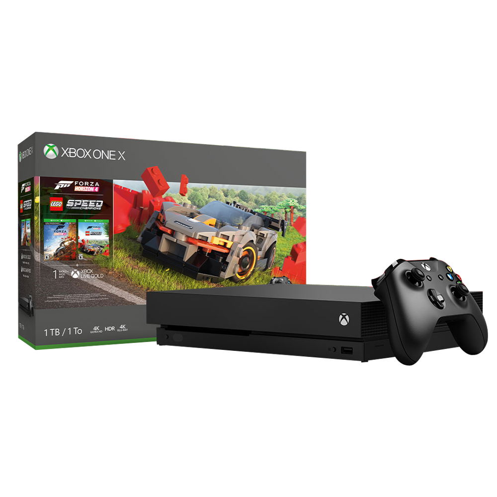 Xbox One X 1TB (Forza Horizon LEGO Speed Champions Bundle)