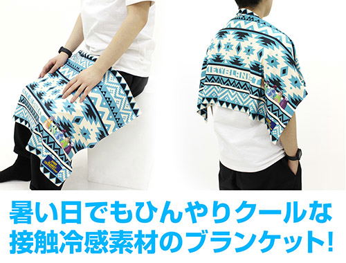 Yuru Camp Cool Blanket: Secret Society Blanket Ver. image 4