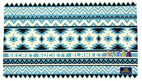 Yuru Camp Cool Blanket: Secret Society Blanket Ver. image 1