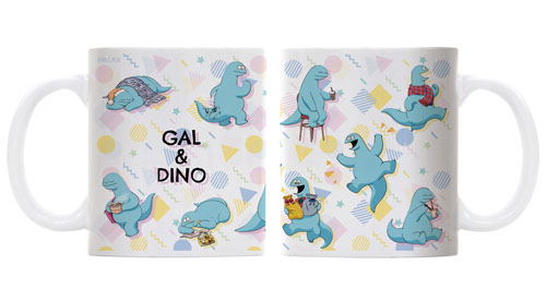 Gal And Dino Full Color Mug image 1