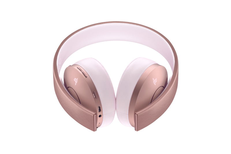 PlayStation Gold Wireless Headset (Rose Gold Edition) image 4