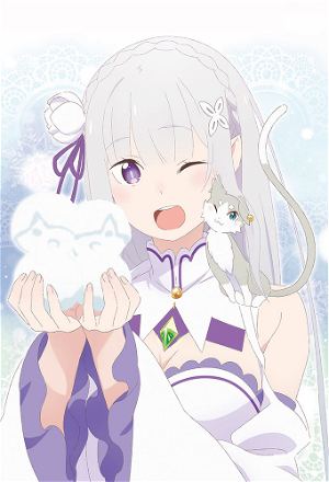 Re:Zero - Starting Life In Another World - Emilia & Pack Pillow Cover