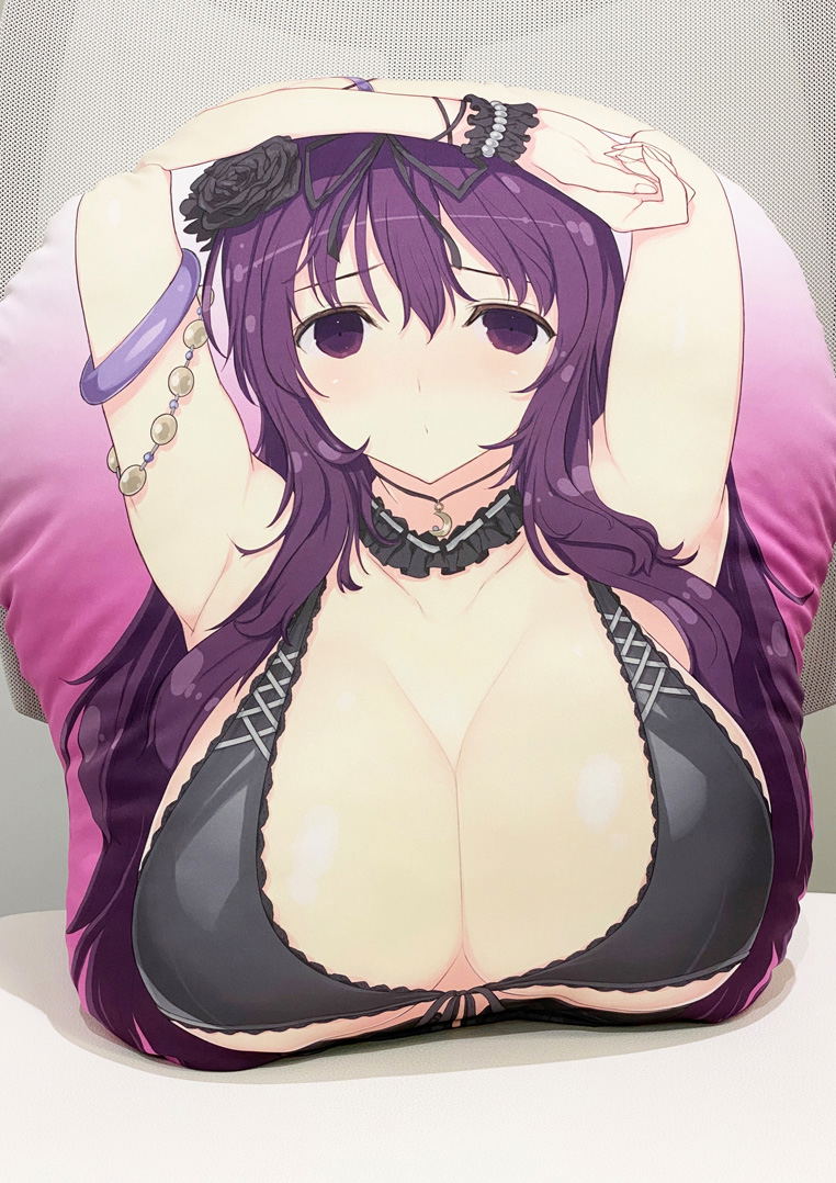 Senran Kagura Life-size Mashumo Cushion: Murasaki image 1