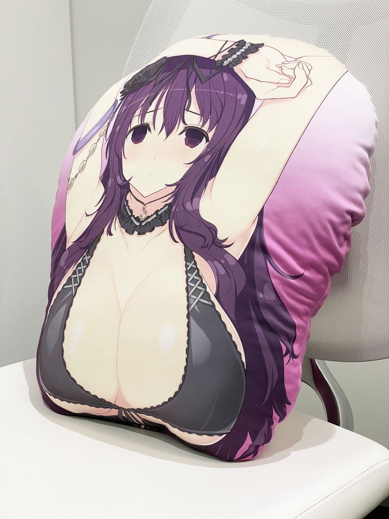Senran Kagura Life-size Mashumo Cushion: Murasaki image 6