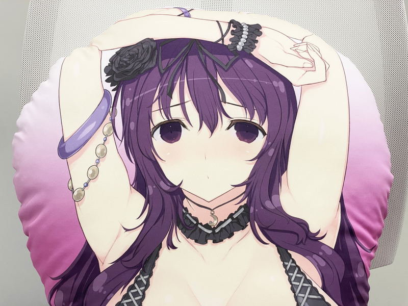 Senran Kagura Life-size Mashumo Cushion: Murasaki image 8