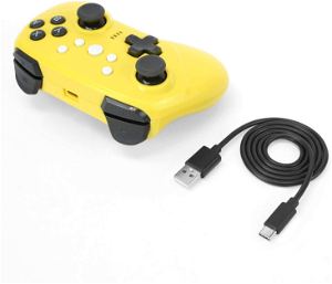 Wireless Battle Pad Turbo Pro for Nintendo Switch (Yellow)