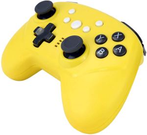 Wireless Battle Pad Turbo Pro for Nintendo Switch (Yellow)