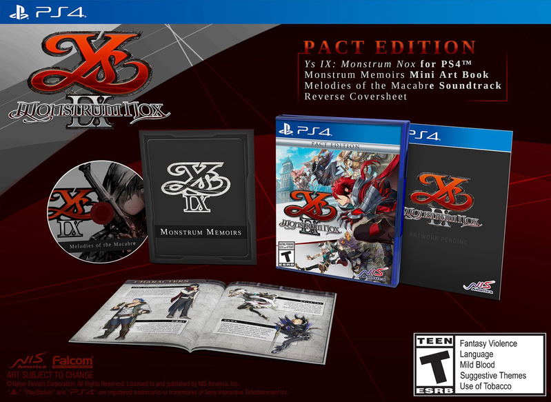 Ys IX: Monstrum Nox [Pact Edition] image 1