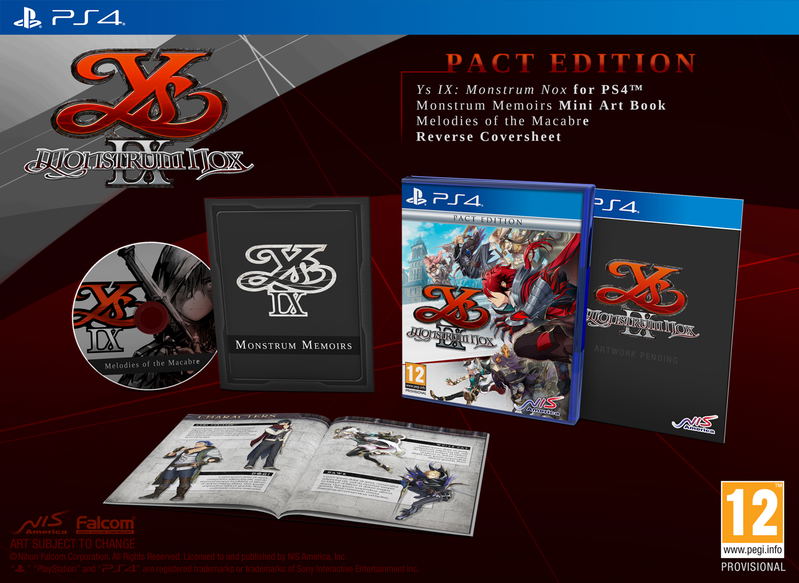 Ys IX: Monstrum Nox [Pact Edition] image 1