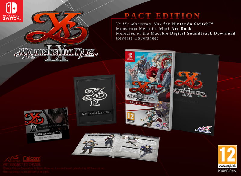 Ys IX: Monstrum Nox [Pact Edition] image 1