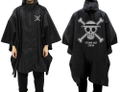 One Piece - Straw Hat Crew Rain Coat Black thumbnail 1