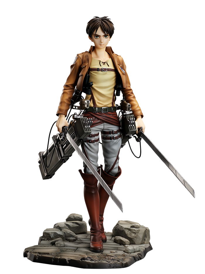 Attack on Titan 1/7 Scale Pre-Painted Figure: Eren image 1