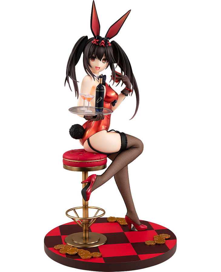 Date A Live Light Novel 1/7 Scale Pre-Painted Figure: Kurumi Tokisaki - Bunny Ver. image 1