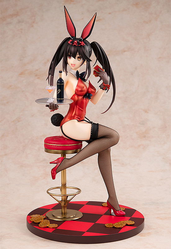 Date A Live Light Novel 1/7 Scale Pre-Painted Figure: Kurumi Tokisaki - Bunny Ver. image 3