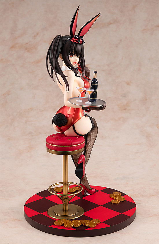 Date A Live Light Novel 1/7 Scale Pre-Painted Figure: Kurumi Tokisaki - Bunny Ver. image 6