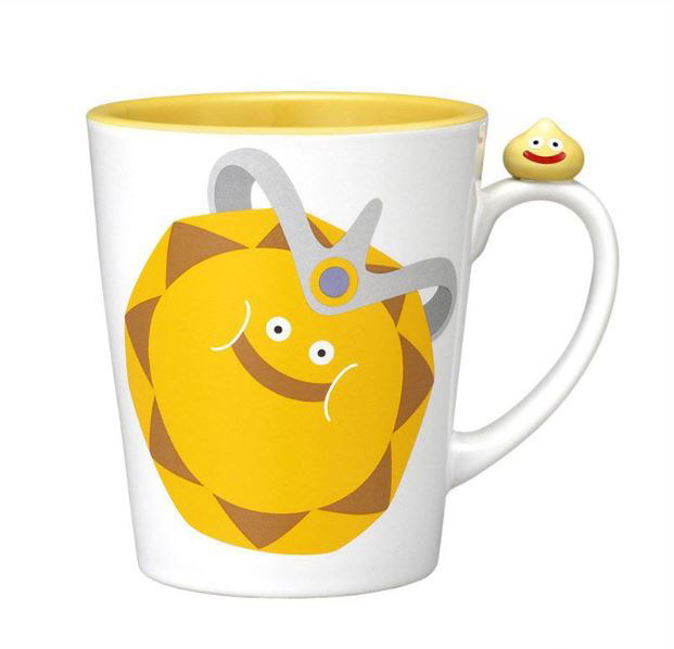 Dragon Quest Smile Slime Mug: Gold Slime image 1