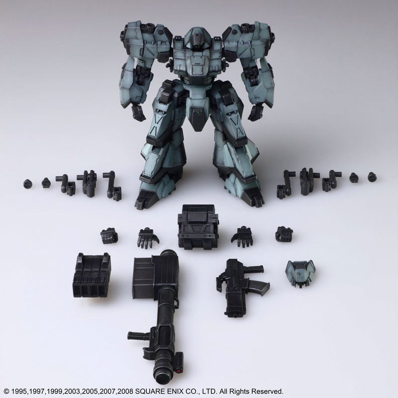 Front Mission Structure Arts 1/72 Scale Plastic Model Kit Series Vol. 1 (Set of 4) (Re-run) image 12