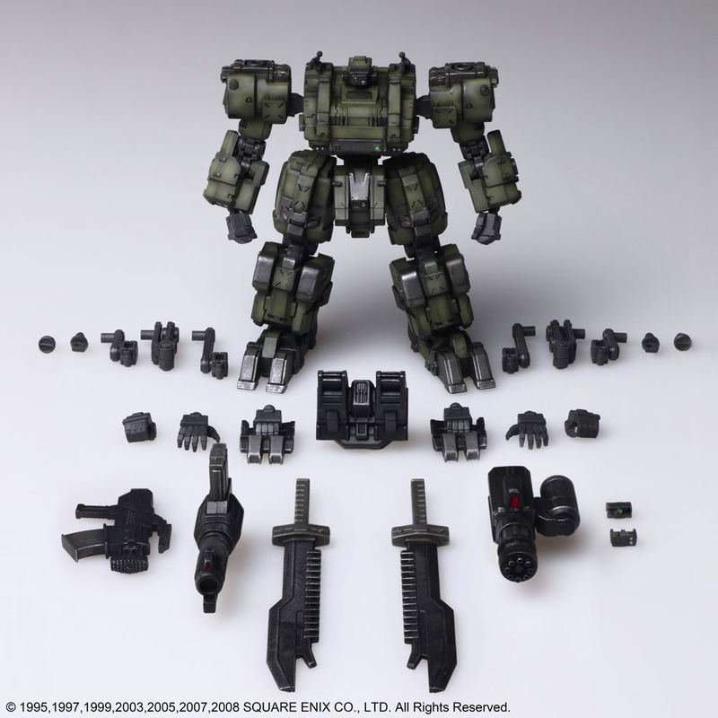 Front Mission Structure Arts 1/72 Scale Plastic Model Kit Series Vol. 1 (Set of 4) (Re-run) image 34