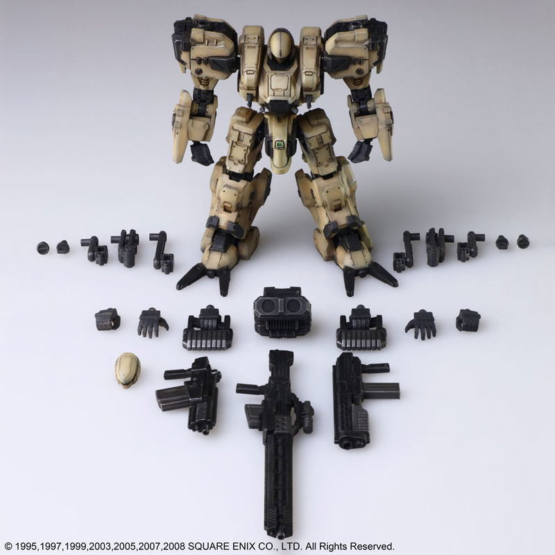 Front Mission Structure Arts 1/72 Scale Plastic Model Kit Series Vol. 1 (Set of 4) (Re-run) image 45