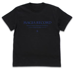 Magia Record: Puella Magi Madoka Magica Side Story - Yachiyo Nanami T-shirt Ver.2.0 Black (S Size)_