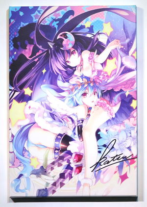 Moero Crystal H Canvas Artwork: LUANNA & LULUCIE (Size L)_