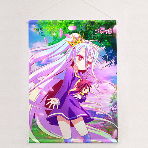 No Game No Life Zero Original Illustration B2 Wall Scroll: Shiro 2 image 1