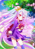 No Game No Life Zero Original Illustration B2 Wall Scroll: Shiro 2 thumbnail 3
