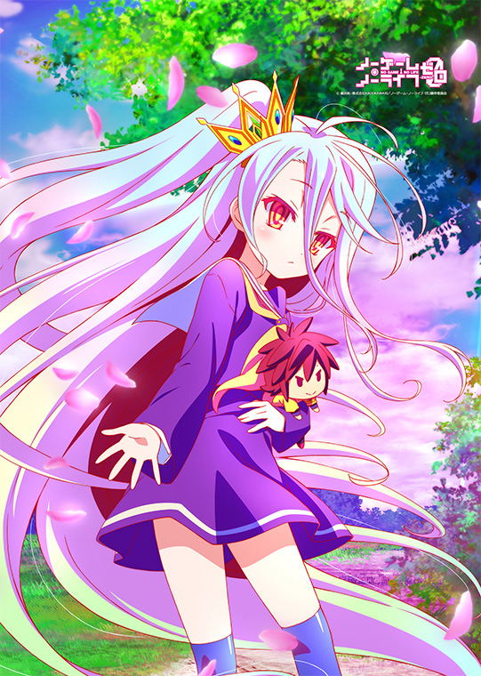 No Game No Life Zero Original Illustration B2 Wall Scroll: Shiro 2 image 3