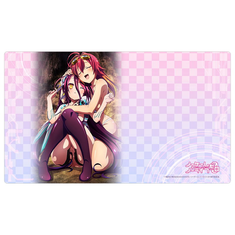 No Game No Life Zero Rubber Mat: Schwi & Couronne image 1
