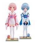 Re:ZERO -Starting Life in Another World- 1/7 Scale Pre-Painted Figure Set: Ram & Rem -Osanai Hi no Omohide- (Re-run) thumbnail 1