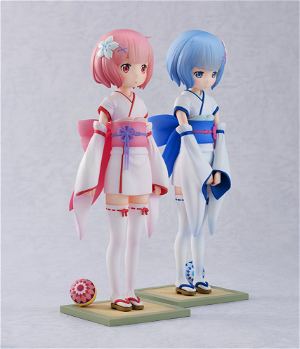 Re:ZERO -Starting Life in Another World- 1/7 Scale Pre-Painted Figure Set: Ram & Rem -Osanai Hi no Omohide- (Re-run)