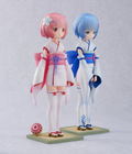 Re:ZERO -Starting Life in Another World- 1/7 Scale Pre-Painted Figure Set: Ram & Rem -Osanai Hi no Omohide- (Re-run) thumbnail 4