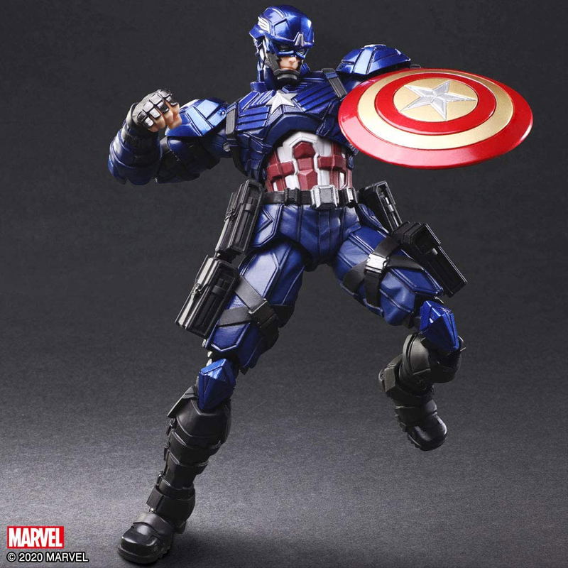 Marvel Universe Variant Bring Arts Designed by Tetsuya Nomura: Captain America image 3