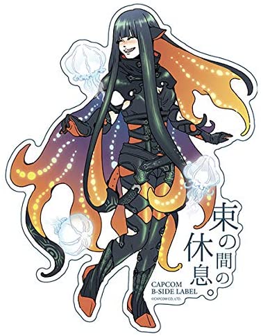 Capcom x B-Side Label Sticker Monster Hunter - A Brief Rest Flying Meduso image 1