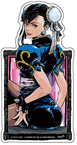 Capcom x B-Side Label Sticker Girl Chun-Li image 1
